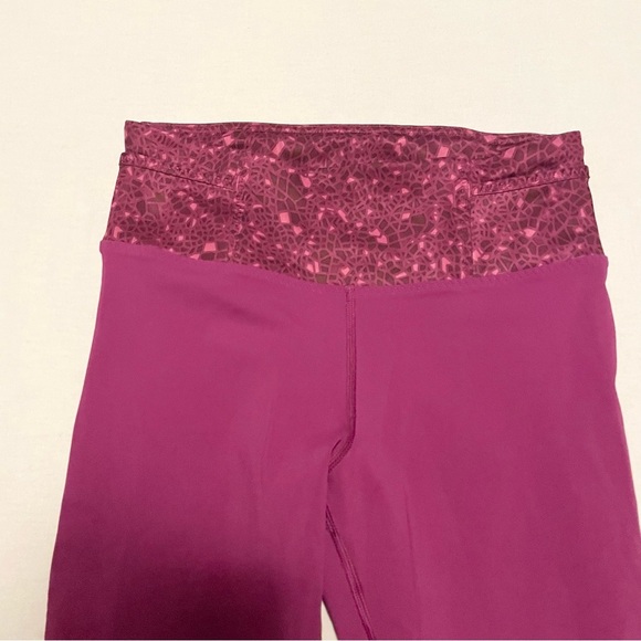 Lululemon Real Quick Run Crop Regal Plum Size 4 - Picture 2 of 16